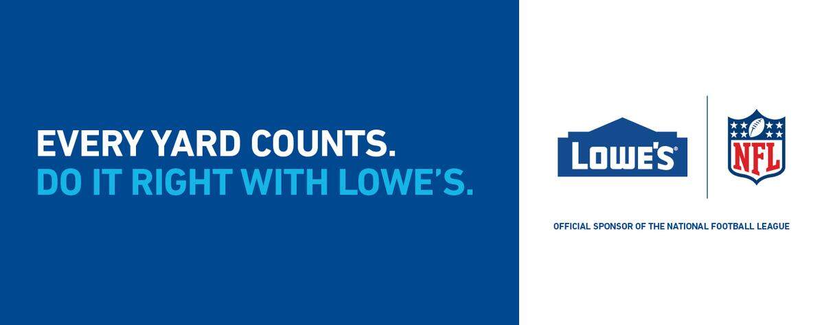 Lowe’s NFL billboard