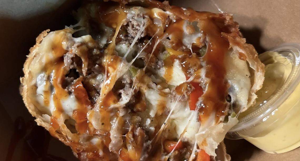 Eggroll Company’s eggrolls are also available by the dozen for catering orders.