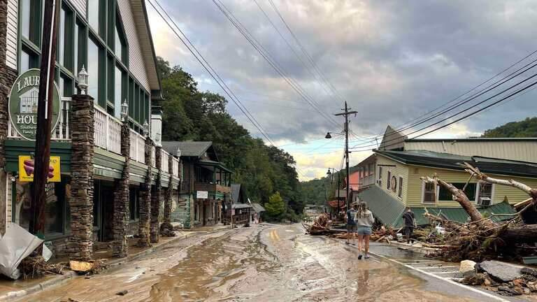 Photos: Damage at Chimney Rock in Western North Carolina after Hurricane Helene