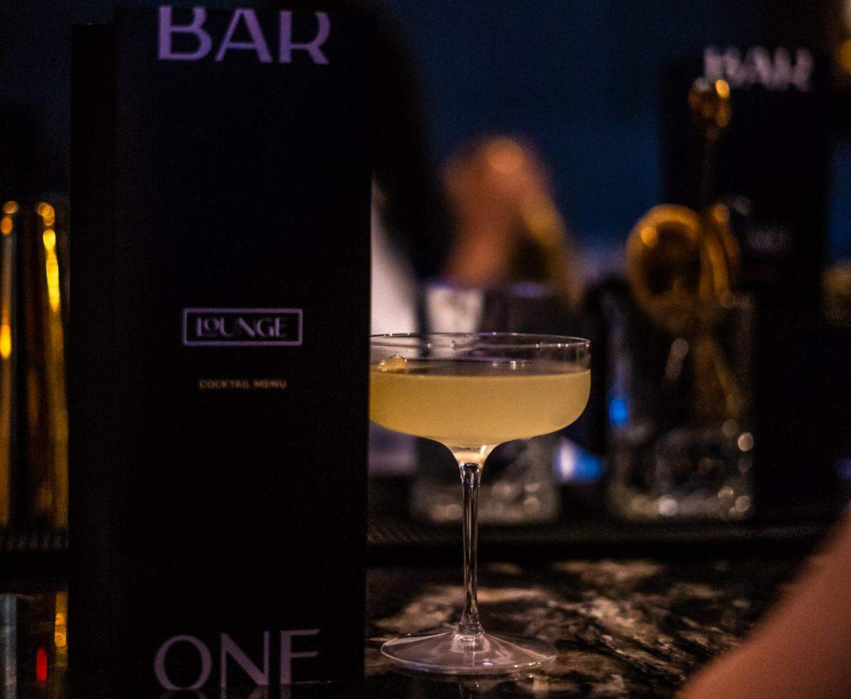 The Bees Knees at Bar One Lounge.