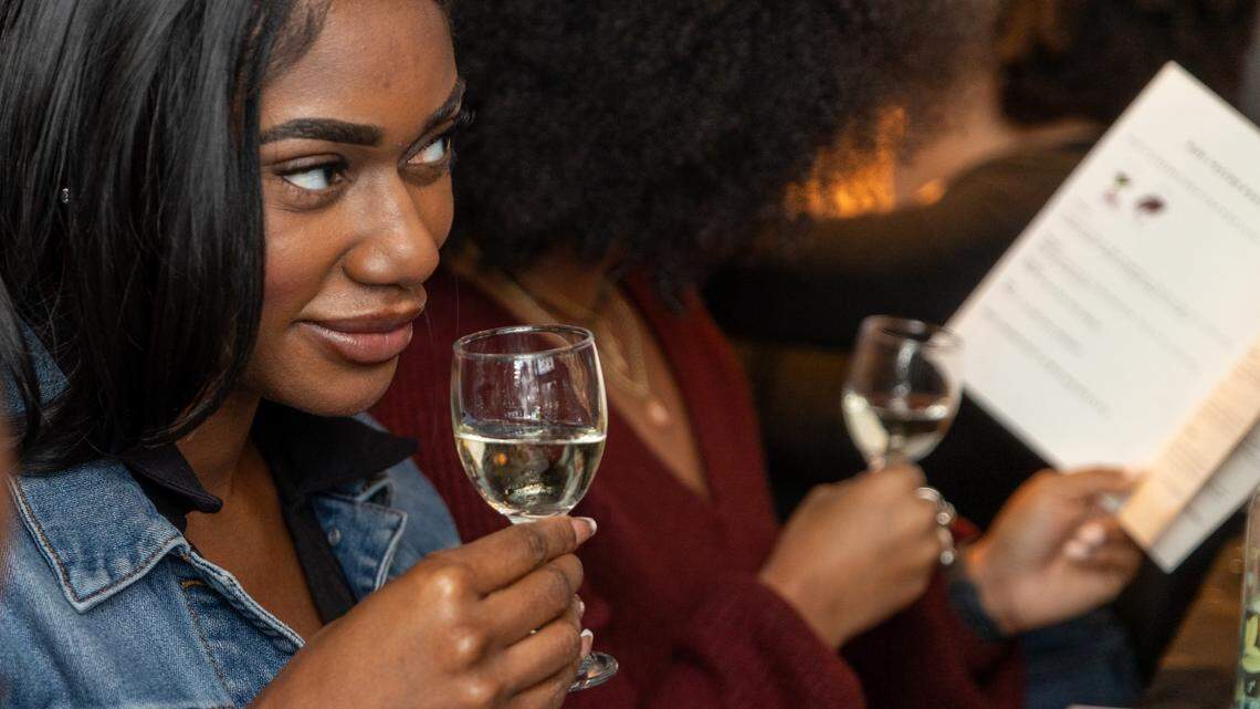 Bliss & Blends offers wine tasting bingo events, yoga and mimosas, Paint by Palate events and more.