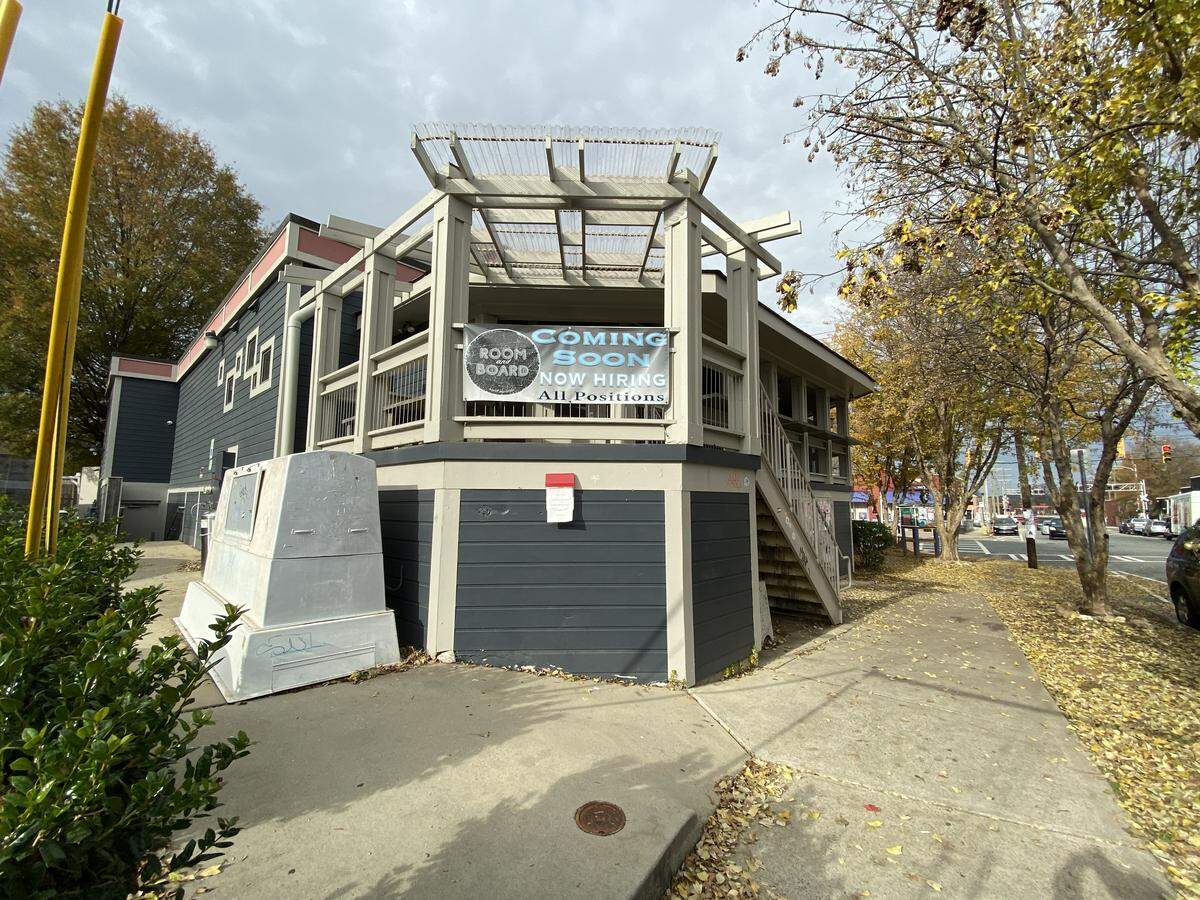 Room and Board is in a two-story home that once served as a boarding house.