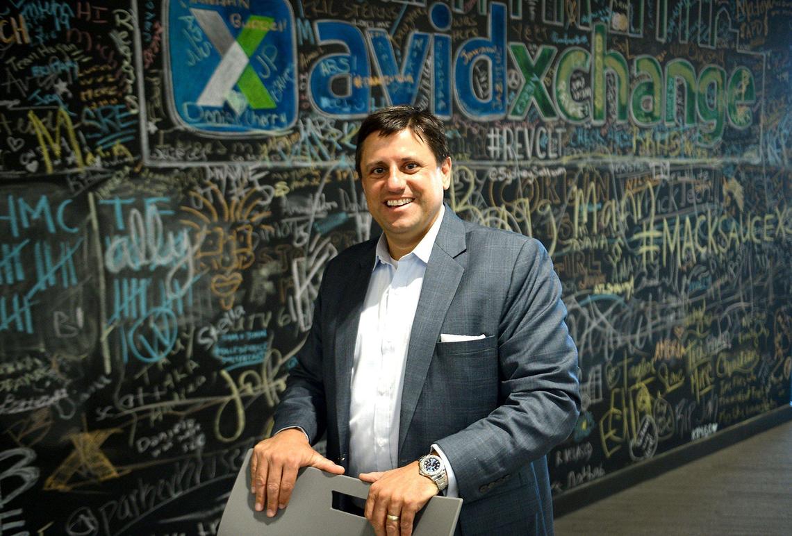 AvidXchange CEO Mike Praeger on Tuesday, January 21, 2020. Praeger moved his company to Charlotte, NC twenty years ago.