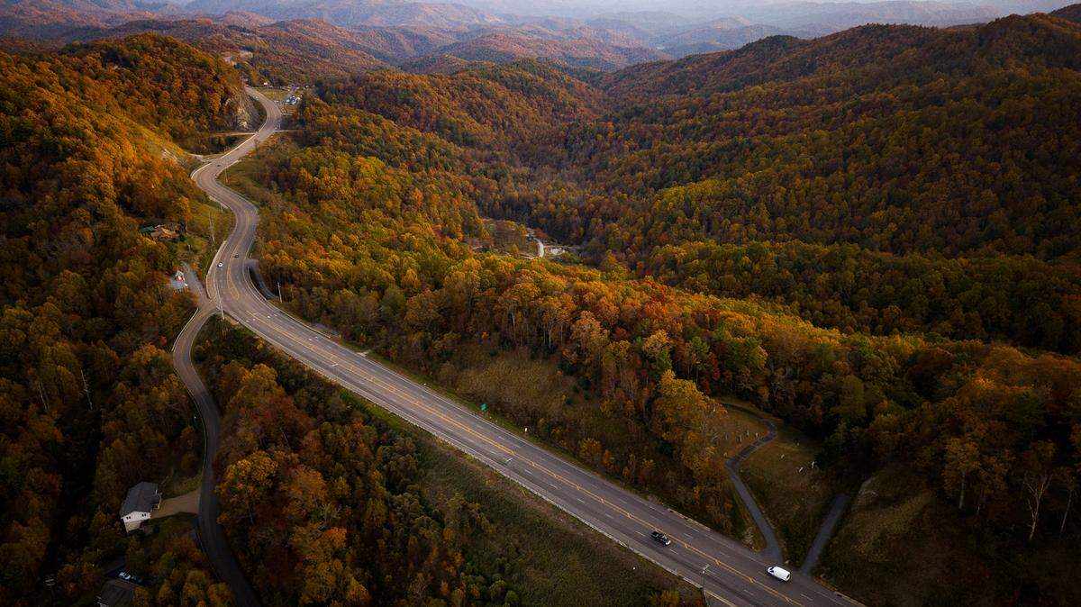 Fall foliage, N.C., Monday, Oct. 24, 2022.