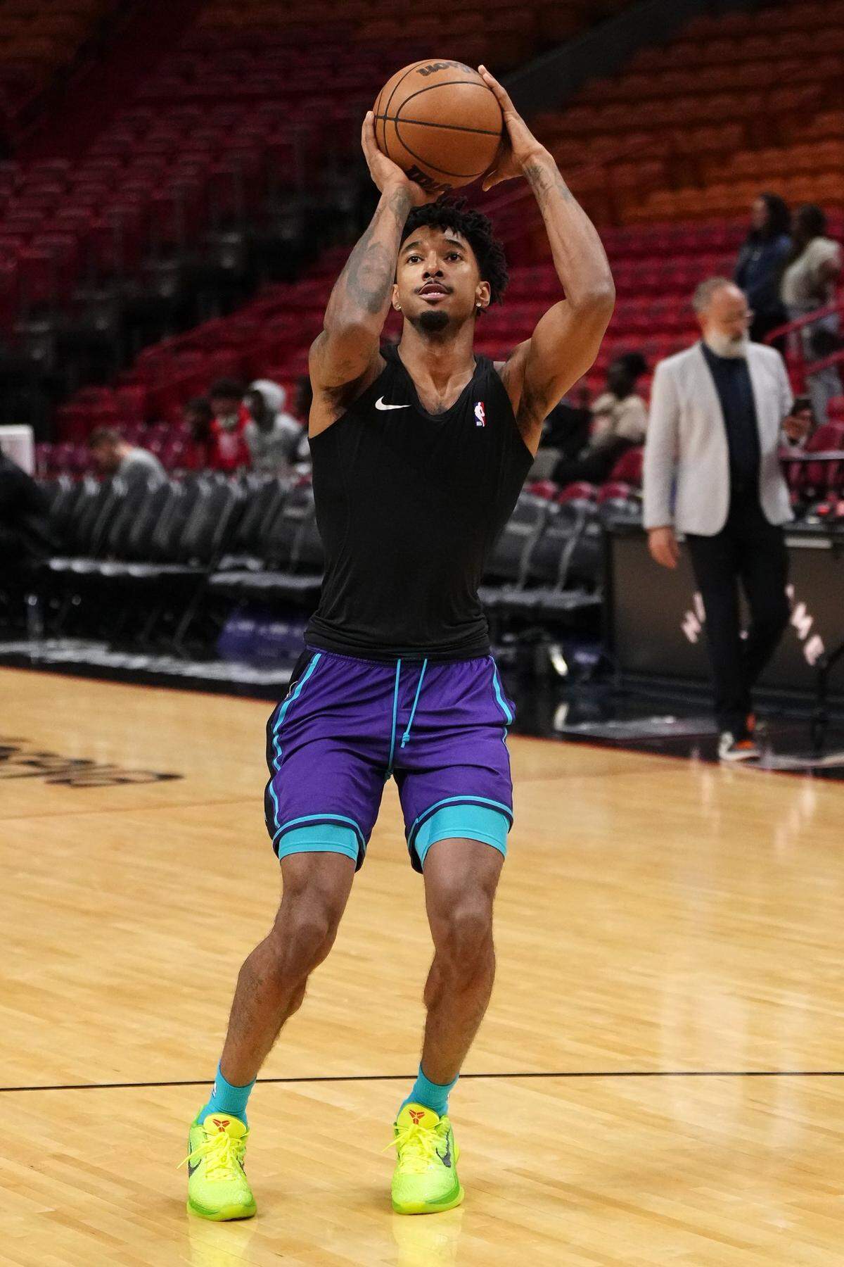 Charlotte Hornets forward Leaky Black is having a good showing during NBA summer league.