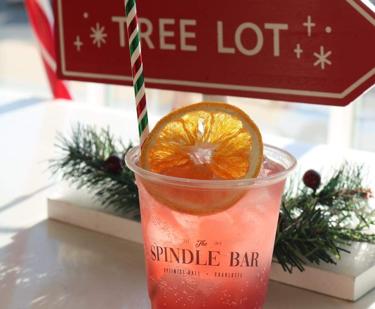 Check out the “Santa I Know Him” at Spindle Bar.