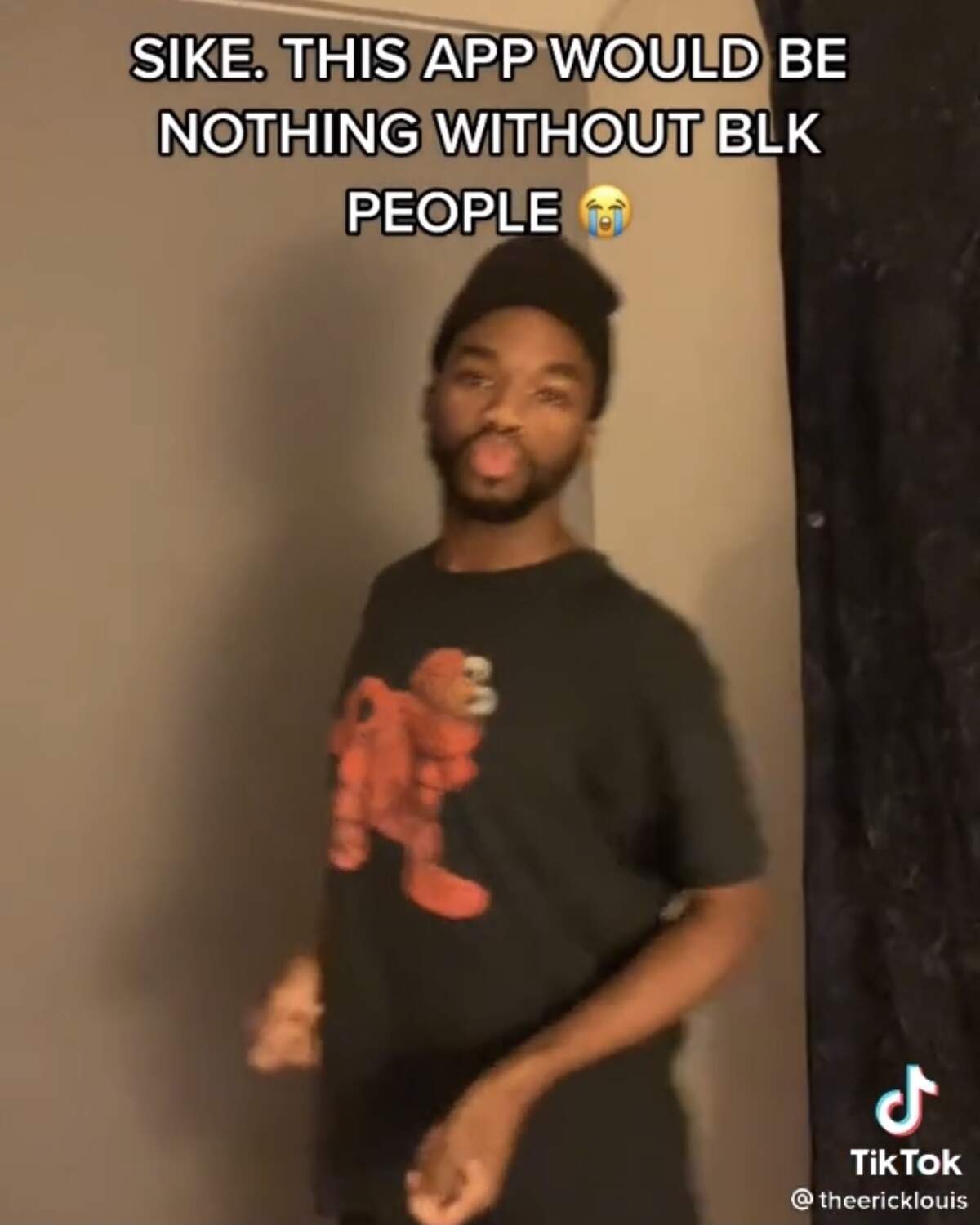 Erick Louis is a part of the larger Black community on TikTok participating in the dance strike.