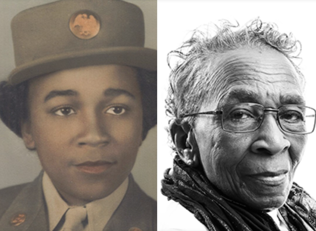 Elizabeth Barker Johnson was a member of the 6888th Central Postal Directory Battalion. The group helped move more than 7 million letters and parcels to personnel on the front lines.