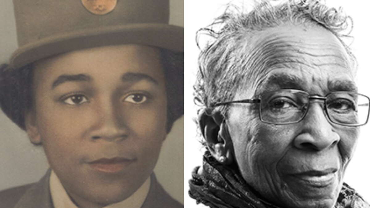 Elizabeth Barker Johnson was a member of the 6888th Central Postal Directory Battalion. The group helped move more than 7 million letters and parcels to personnel on the front lines.