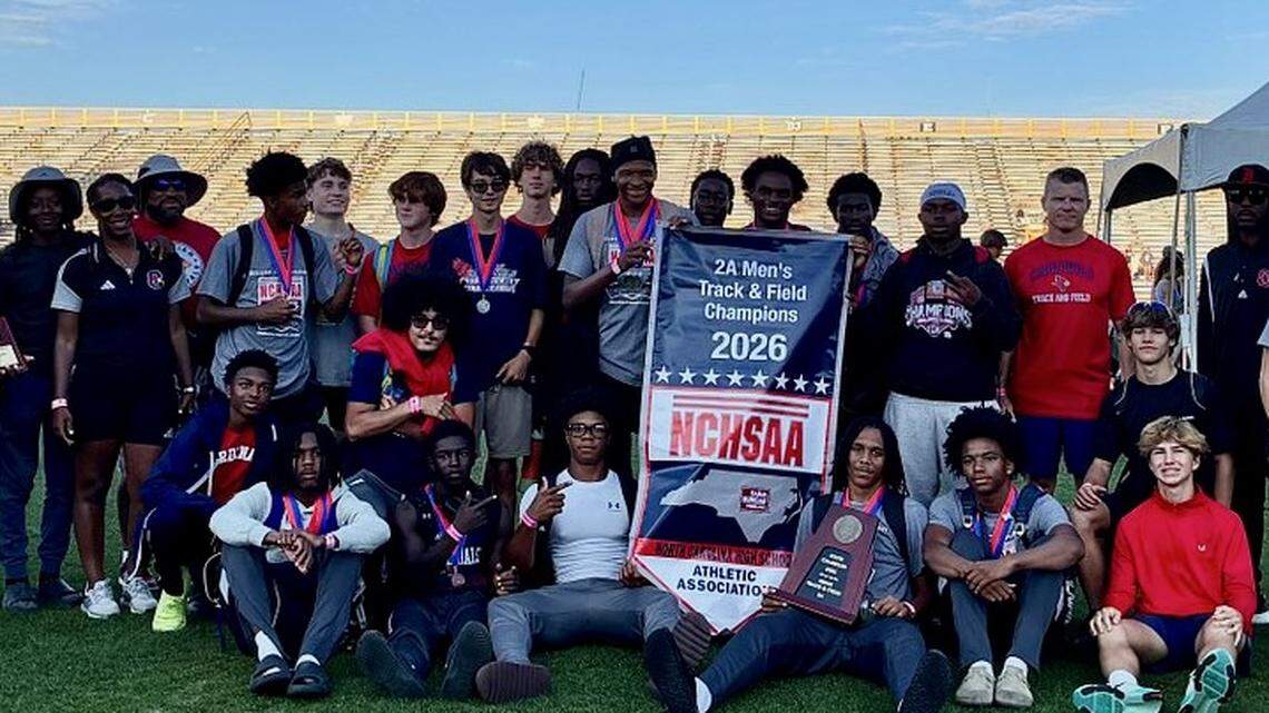 Mecklenburg County teams win big at NCHSAA 2A, 4A track finals in Greensboro