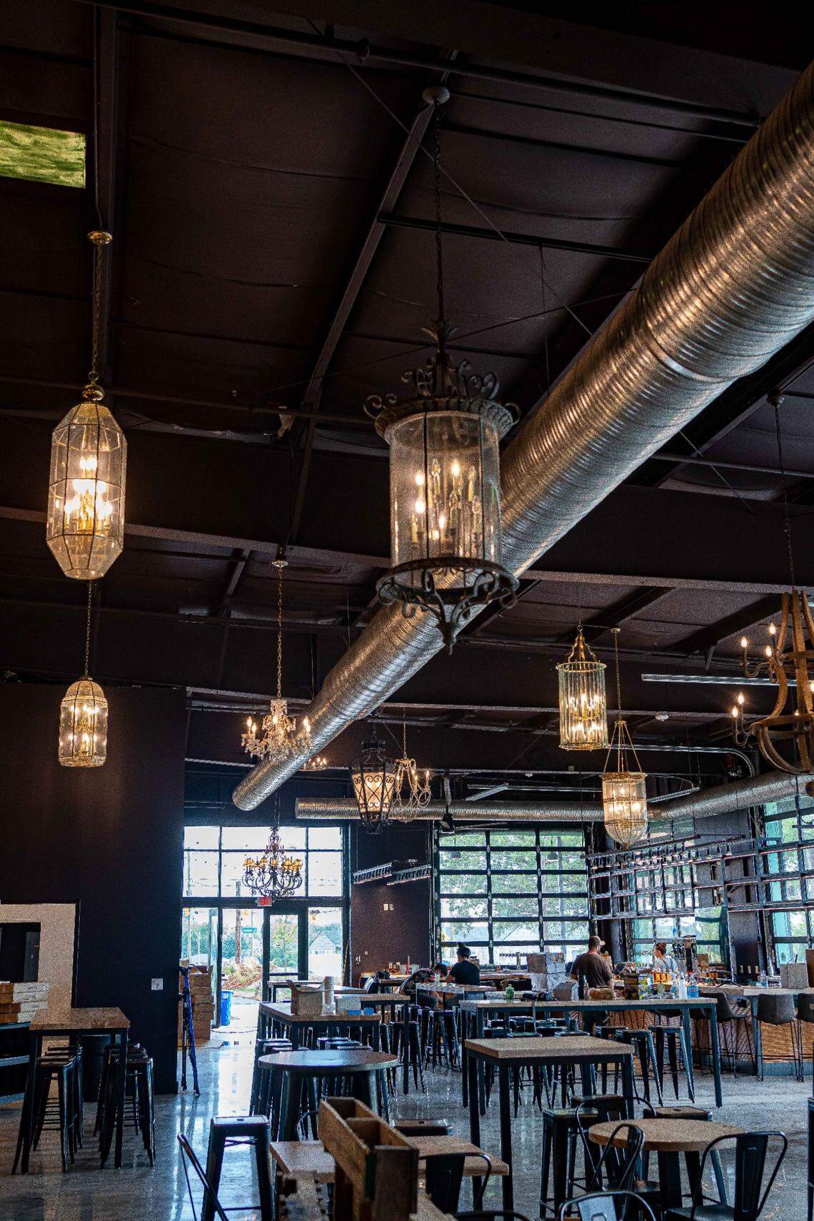 Inside Atlanta-based Monday Night Brewing’s new Charlotte location opening June 24 in South End.