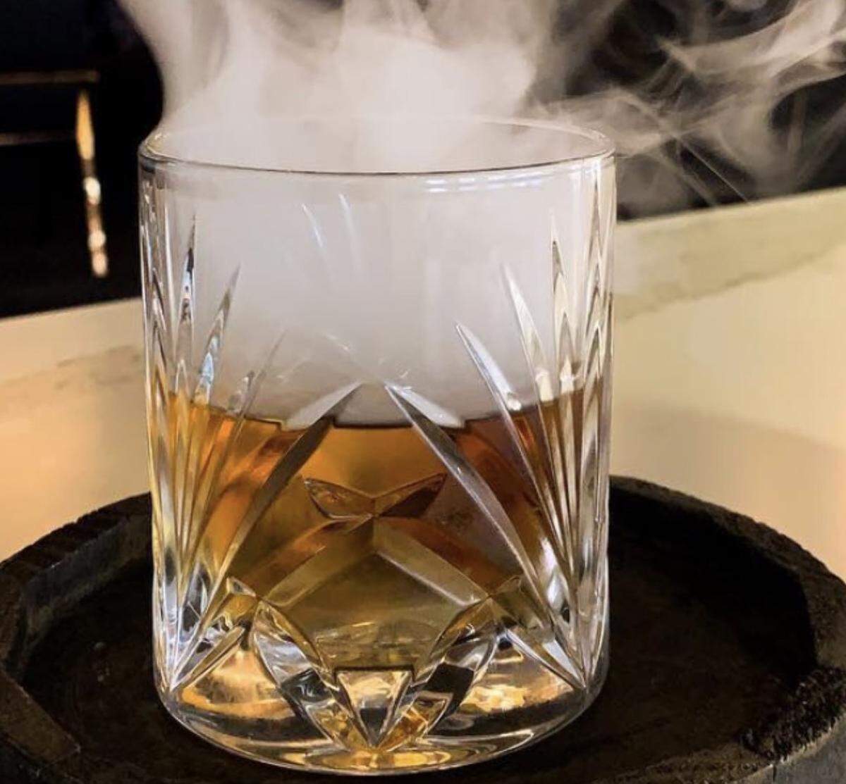 The Sincerely Crave is Crave’s version of an Old Fashioned, a popular drink showing up in Charlotte’s cocktail trends.