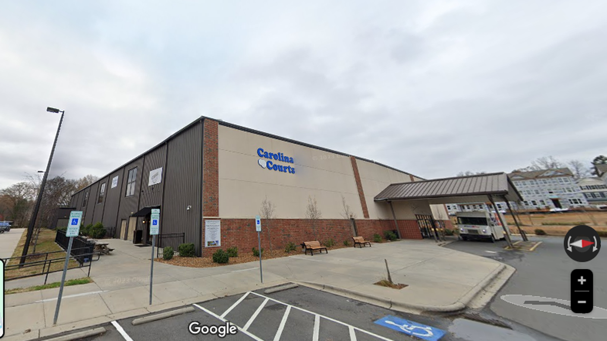 The referee was at Carolina Courts in Indian Trail, NC, when the gun in his gym bag fired, the Union County Sheriff’s Office says.