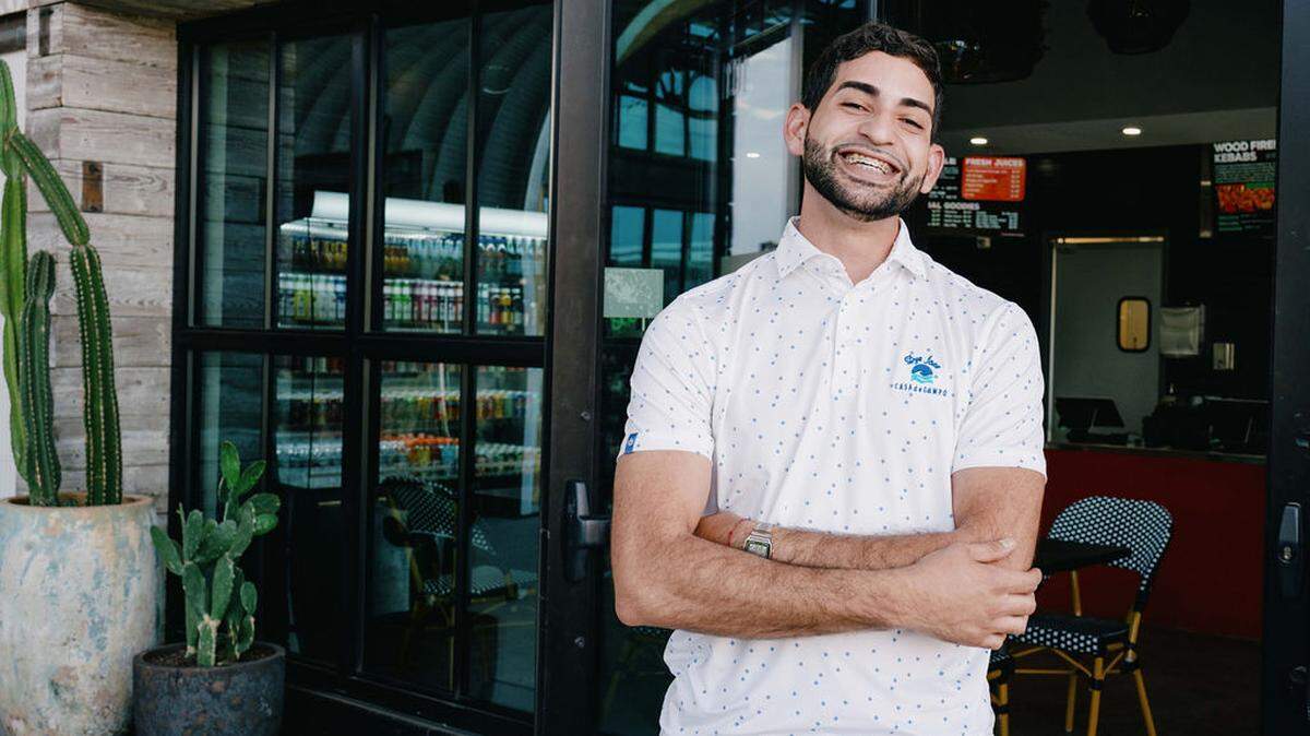 Cristopher Collado is leading Halal Street Food’s expansion at Camp North End.