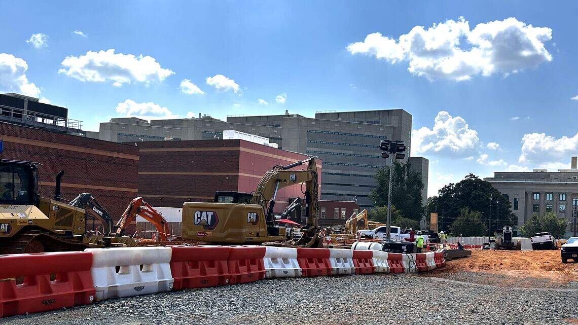 Historic Charlotte building demolished in a day, clears path for data center