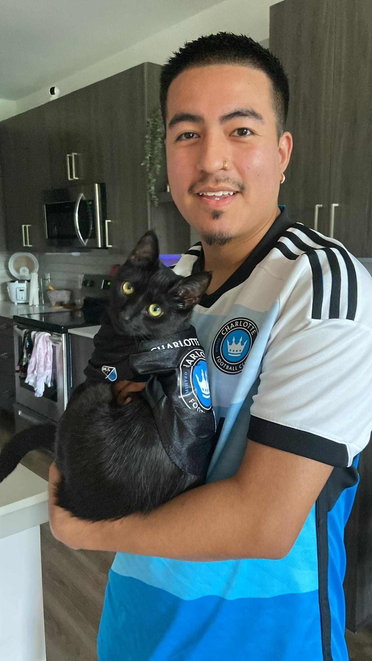 Pablo was named a finalist in The Charlotte Observer’s “cutest cat in Charlotte” contest in fall 2024.