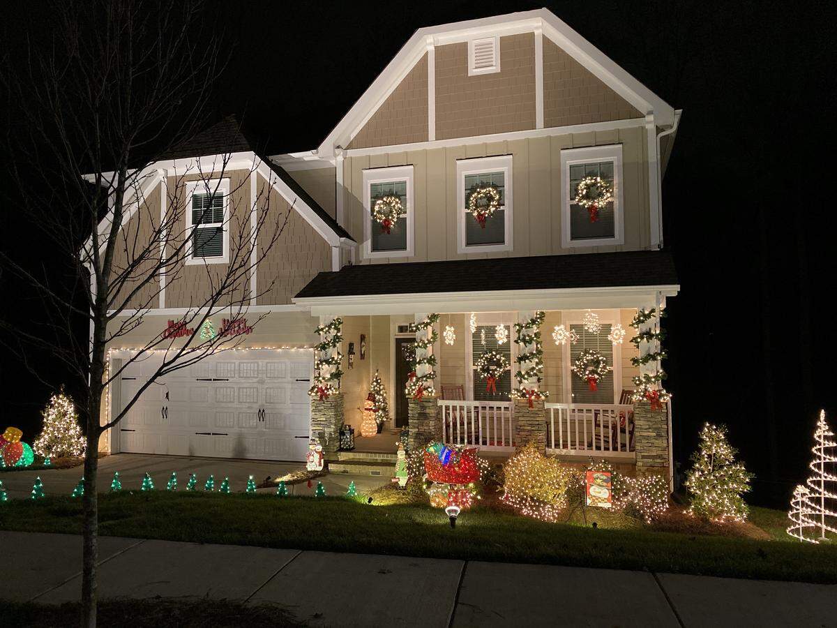 Drive through McAdenville in a slow-moving caravan of cars, trucks and wagons to see the holiday lights.