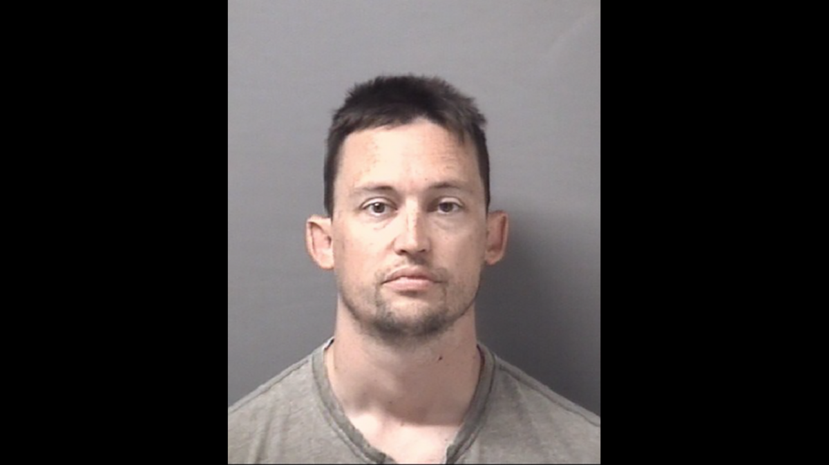 Former Mooresville Police Officer Matthew Beebe, 37, was arrested on Wednesday, Aug. 2, 2023, the chief of police said. 