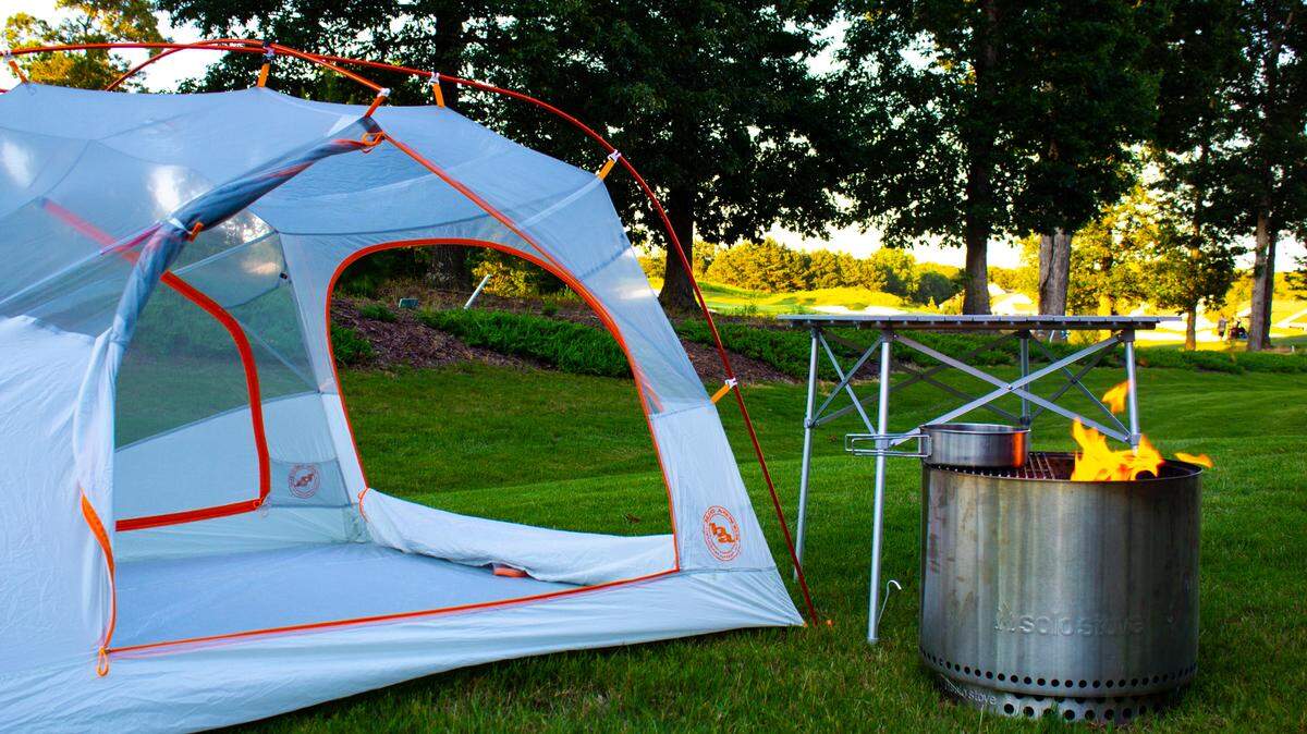 Charlotte company After the Adventure can take all the work out of camping by setting up your campsite and even cooking your dinner.