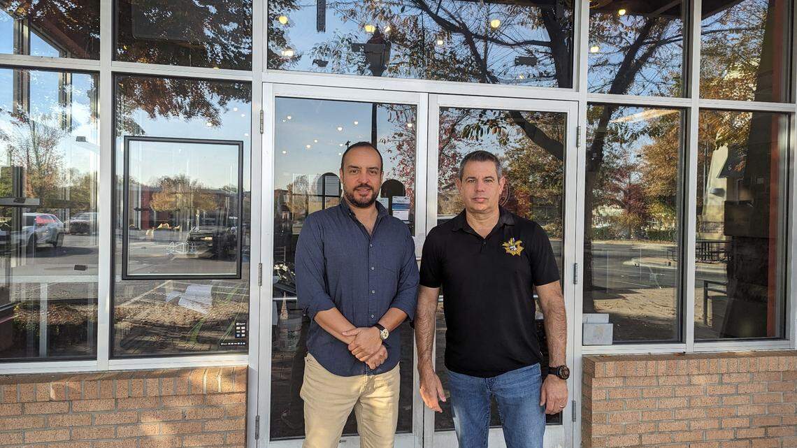 Paloma owners Heriberto Chavez (left) and Valentino Panizzut.