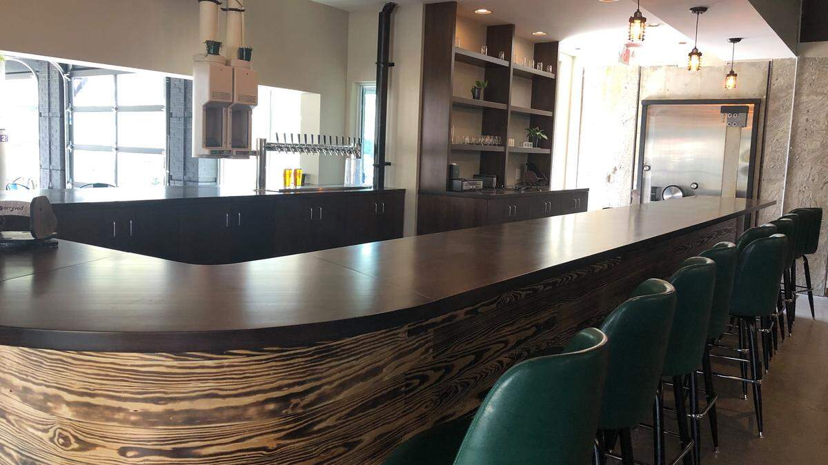 Vaulted Oak Brewing is located in the former BB&T building at 3726 Monroe Road.