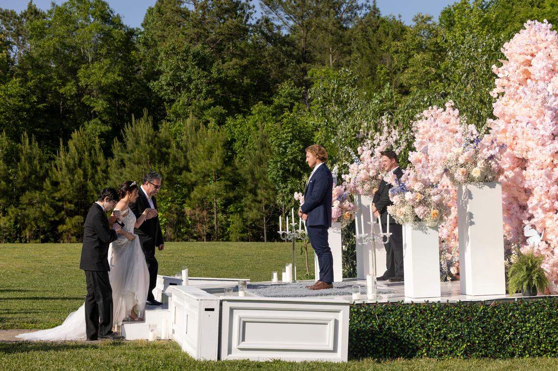 “Love is Blind” stars Amy and Johnny at Cedar Creek Ranch in Waxhaw, NC.