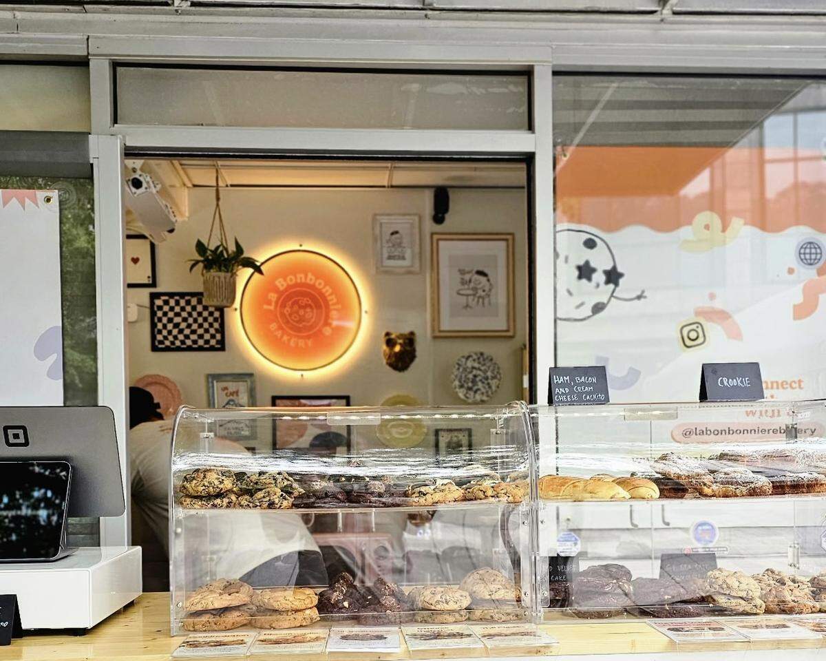 La Bonbonnière Bakery is located at 329 S Tryon St. 