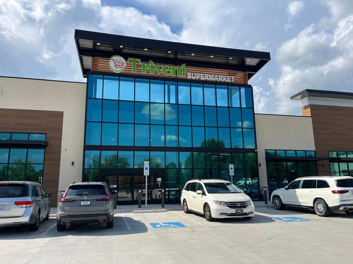 Triveni Supermarket is located at 1160 Stonecrest Blvd. in Fort Mill.