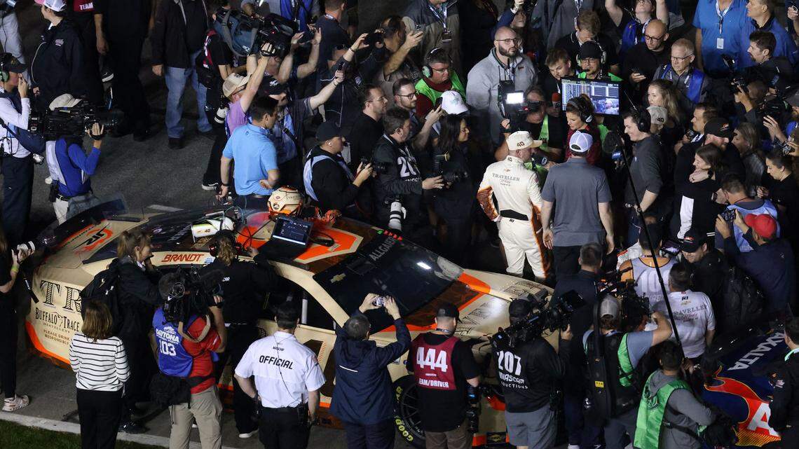 Dale Earnhardt Jr.’s car makes the 500, heartfelt emotions spill: ‘Daddy loved Daytona’