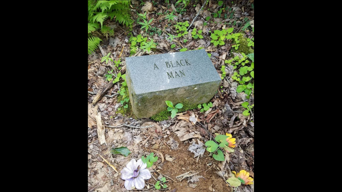 This grave in the historic Hidgon Family Cemetery in the Great Smoky Mountains is the source of a mystery for the National Park Service. Who was this man?