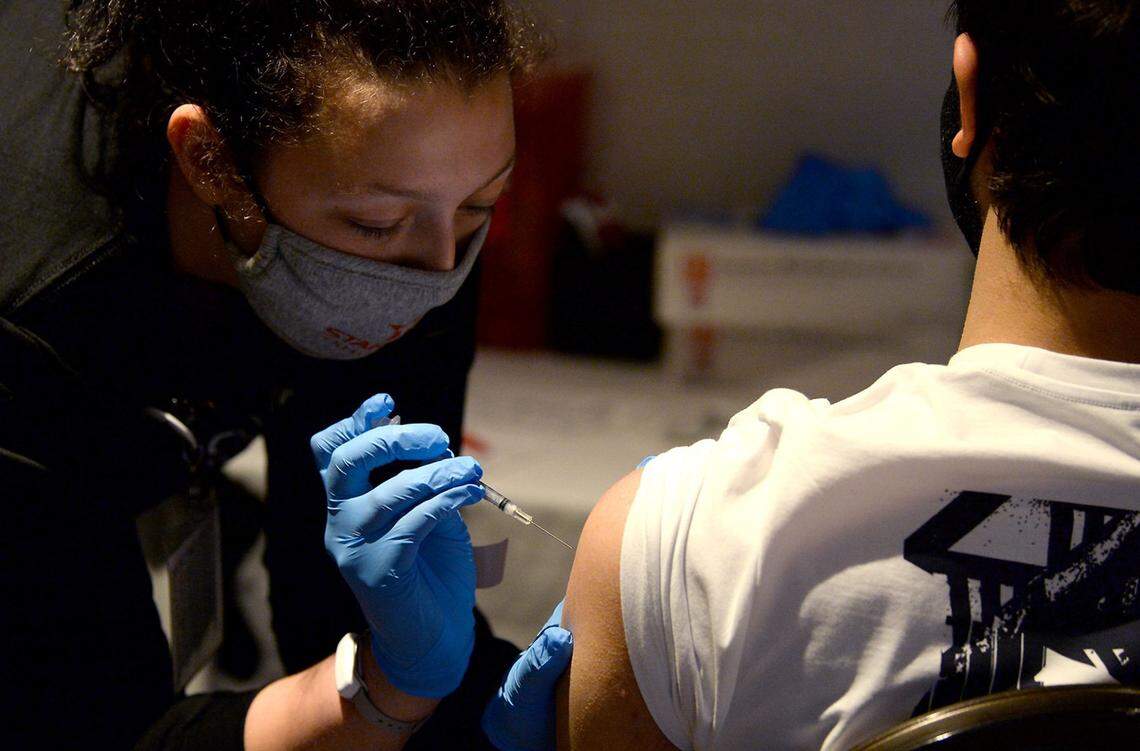 “The vast majority of people hospitalized with COVID-19 are unvaccinated,” state Secretary for the Department of Health and Human Services Kody Kinsley said.