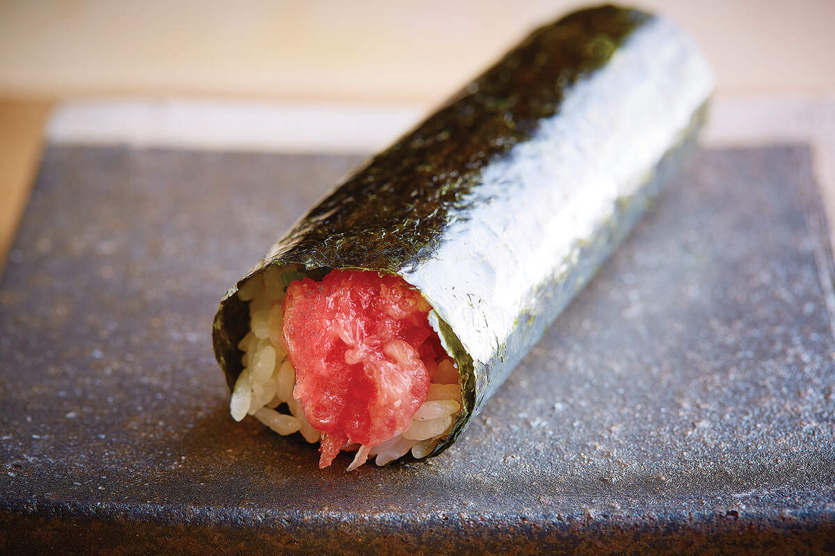 Sharigato’s hand rolls are tailored to highlight the basic components of sushi: the fish, nori and seasoned rice.