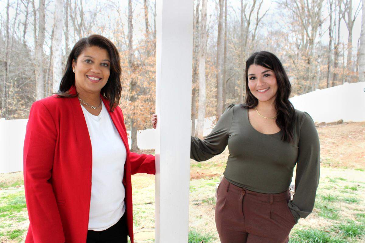 Tiffany Sears, left, will be featured in an upcoming episode of “House Hunters” on HGTV.