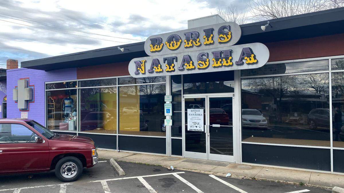 The former Boris + Natasha location, along with the Stash Pad, will soon become Burial Beer Co.’s Charlotte location.