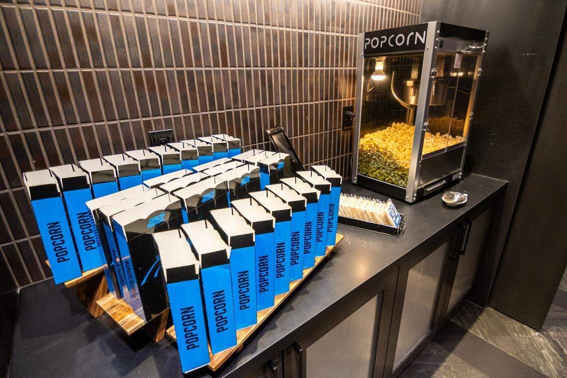 Popcorn will be offered at Panthers’ home games this season.