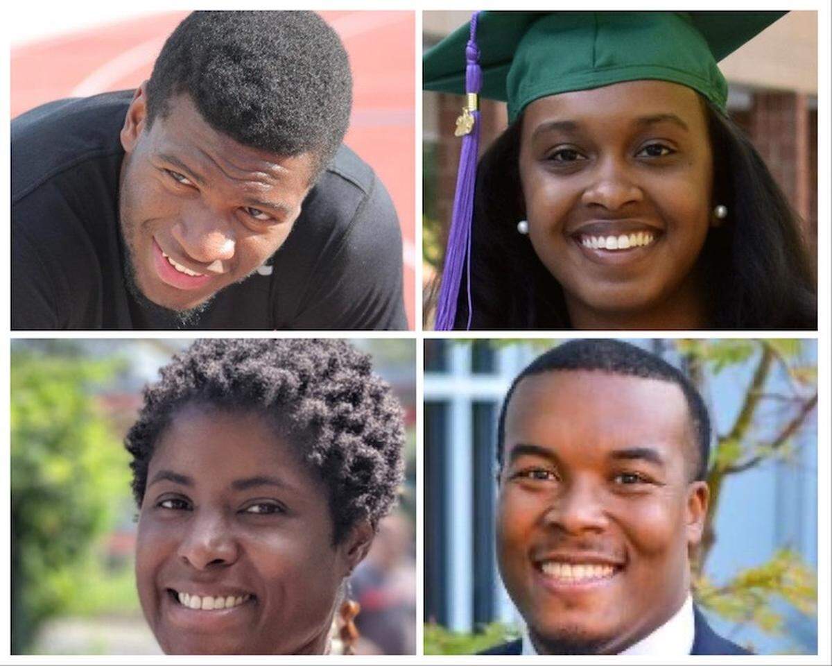 Hasheem Halim, Aleah Pullen, Melanie Reddick and Marcus Thomas are architects who will design four of Camp North End’s pavilions that will house small businesses and food and beverage concepts.