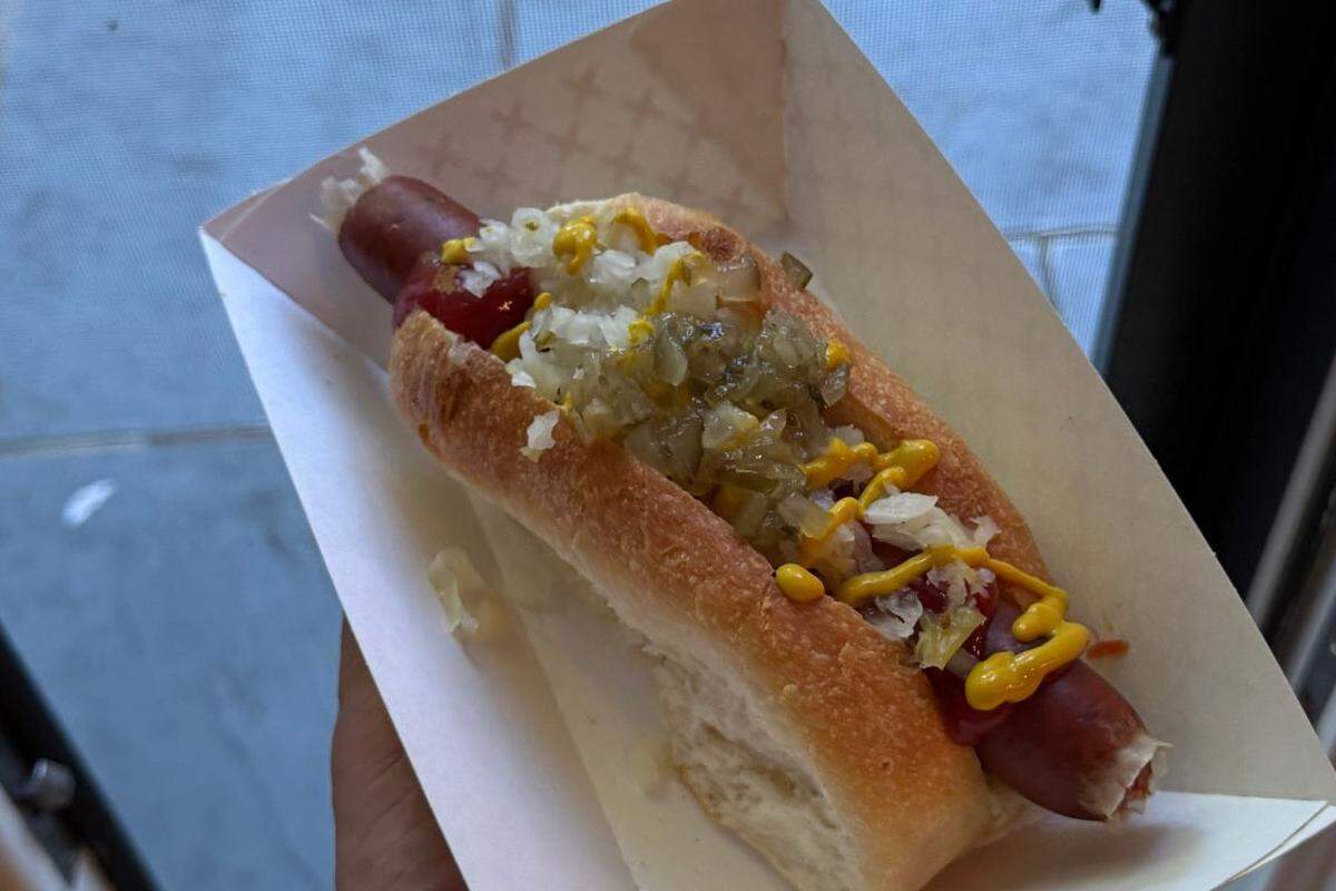 The Team Rose Bread hot dog bun, made of 100% sourdough and no artificial additives or preservatives, sold out during its launch.
