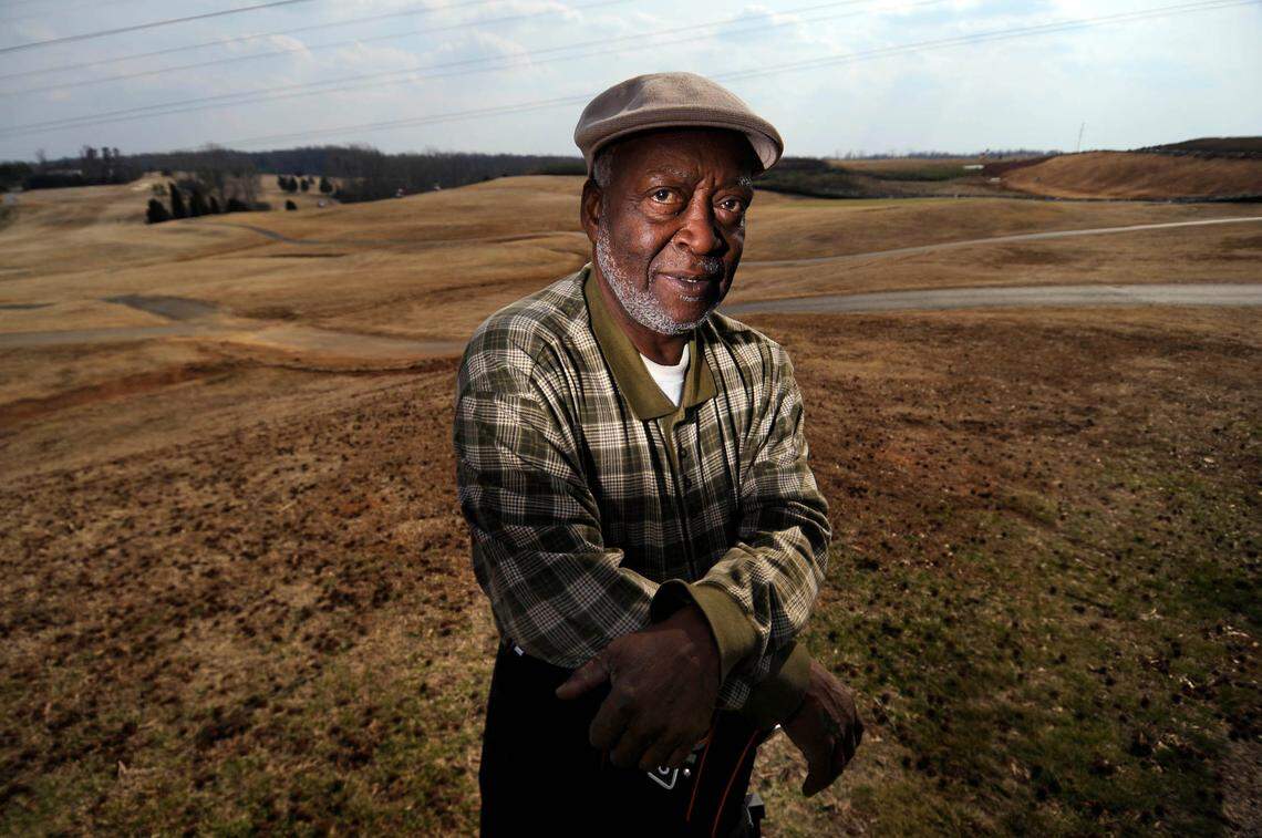 James Black, photographed at Renaissance Park Golf Course in Charlotte in 2009.