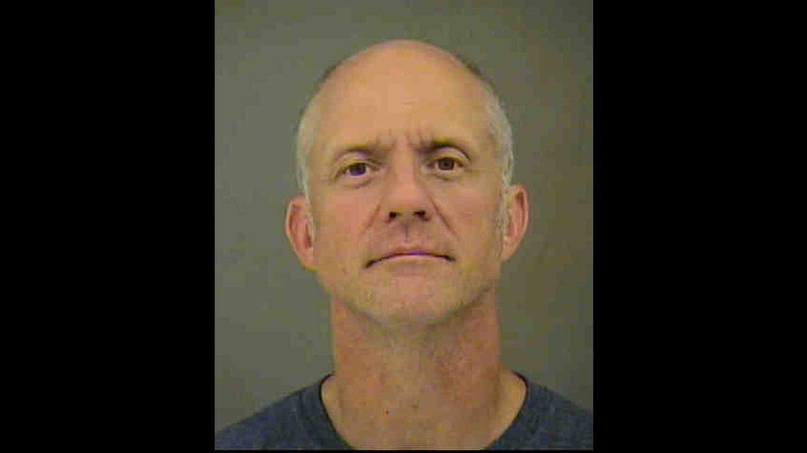Tim Newman, the former CEO of the Charlotte Regional Visitors Authority, was arrested this week in SC. This picture was from a 2018 arrest in Charlotte.