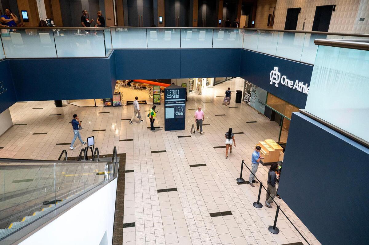 The mall was designed to serve as hub for office workers, but some people who frequent the mall shared dissatisfaction with it.
