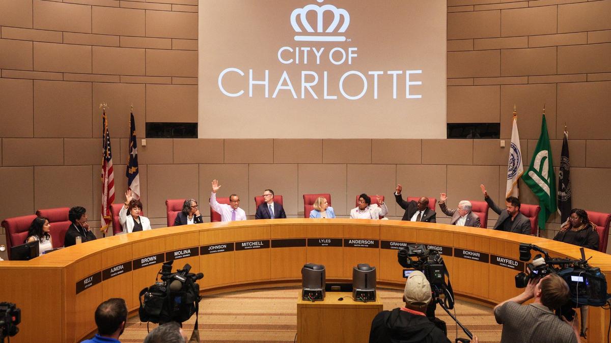 In a 7-3 vote, Charlotte City Council agree to spent $650 million to renovate Bank of America Stadium, where the Panthers and Charlotte FC play, on Monday, June 24, 2024.
