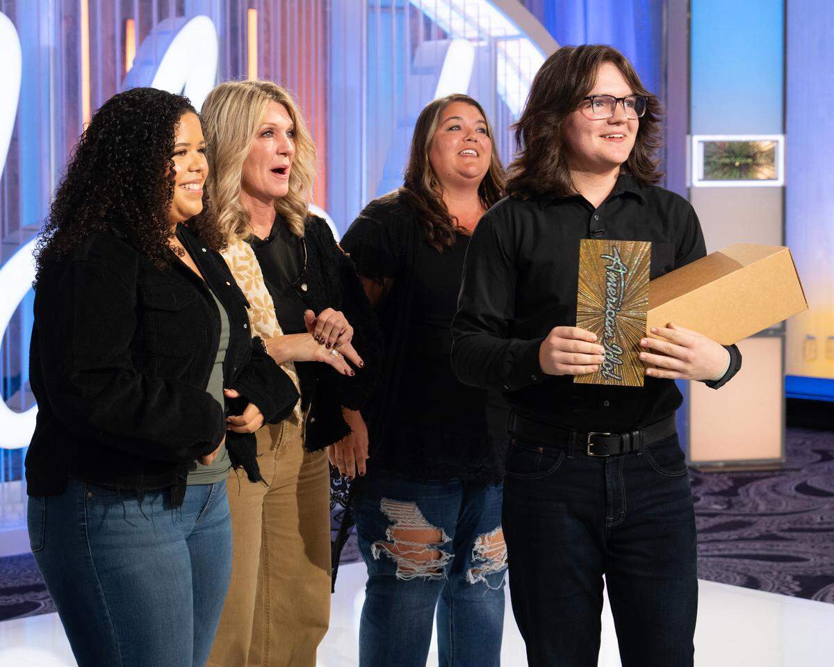 Carsen Webb from Granite Falls on the March 16 episode of “American Idol.”
