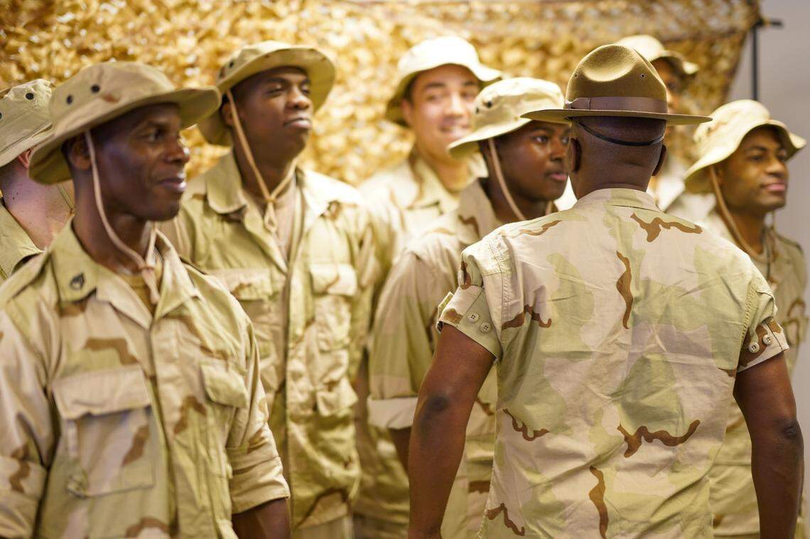 Playwright Rory Sheriff’s “Boys to Baghdad” is based on his experiences as a young man sent to Desert Storm then adjusting to life at home. The show was from Brand New Sheriff Productions, which does a range of work concerning all facets of African-American life.