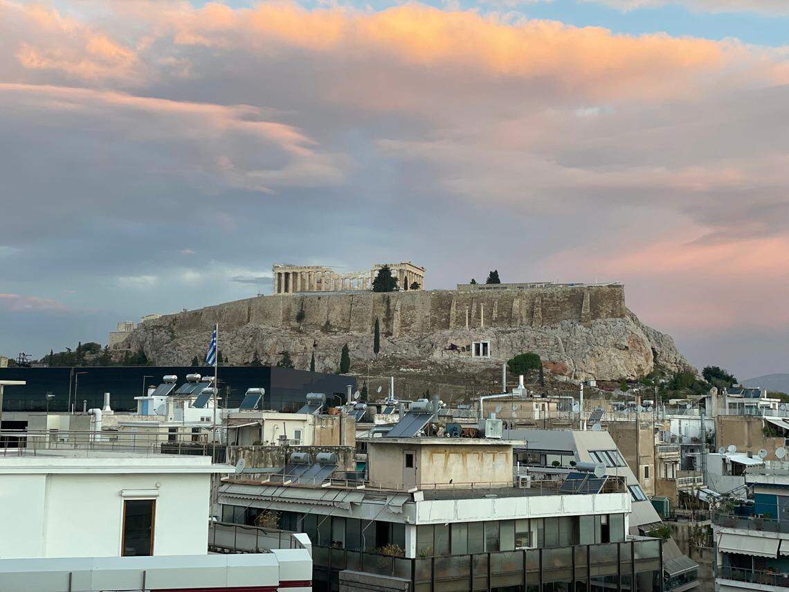 The Acropolis in Athens is one of many popular sights in Greece. American Airlines is returning nonstop service there in May. 