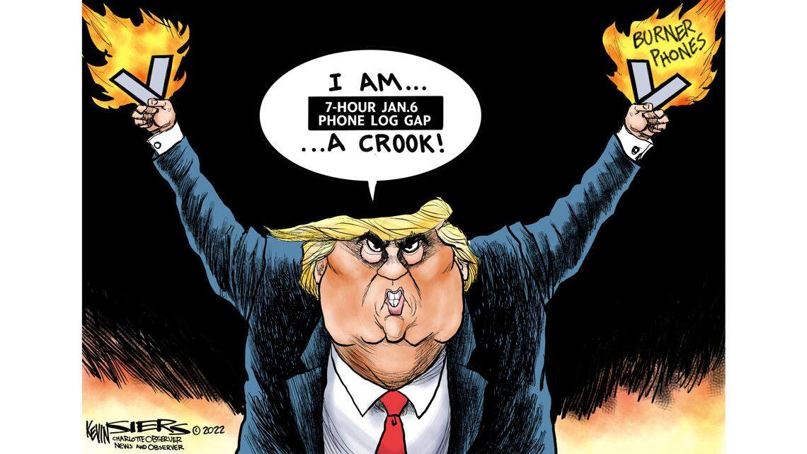 Kevin Siers cartoon: Don’t mind the gap