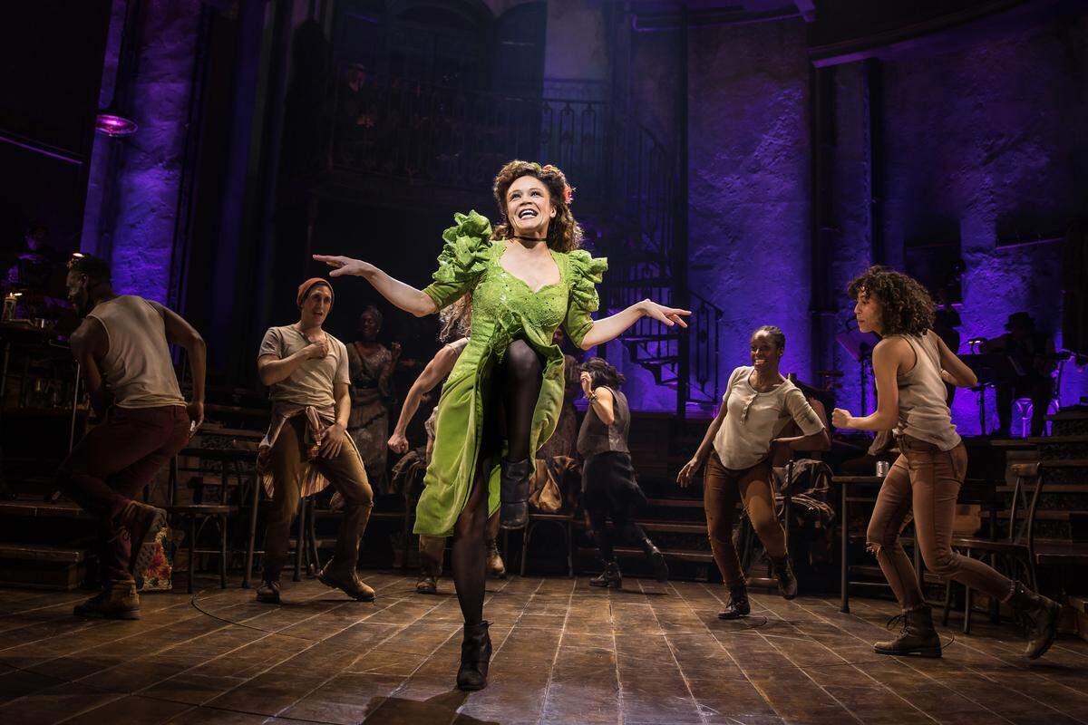 The hit show “Hadestown,” with Amber Gray shown in the original Broadway cast, was scheduled to kick off the PNC Broadway Lights series in Charlotte. But because of the coronavirus pandemic, it will now end the series next year.