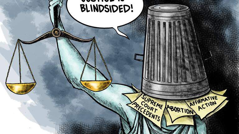 Kevin Siers cartoon: Unaffirming Action