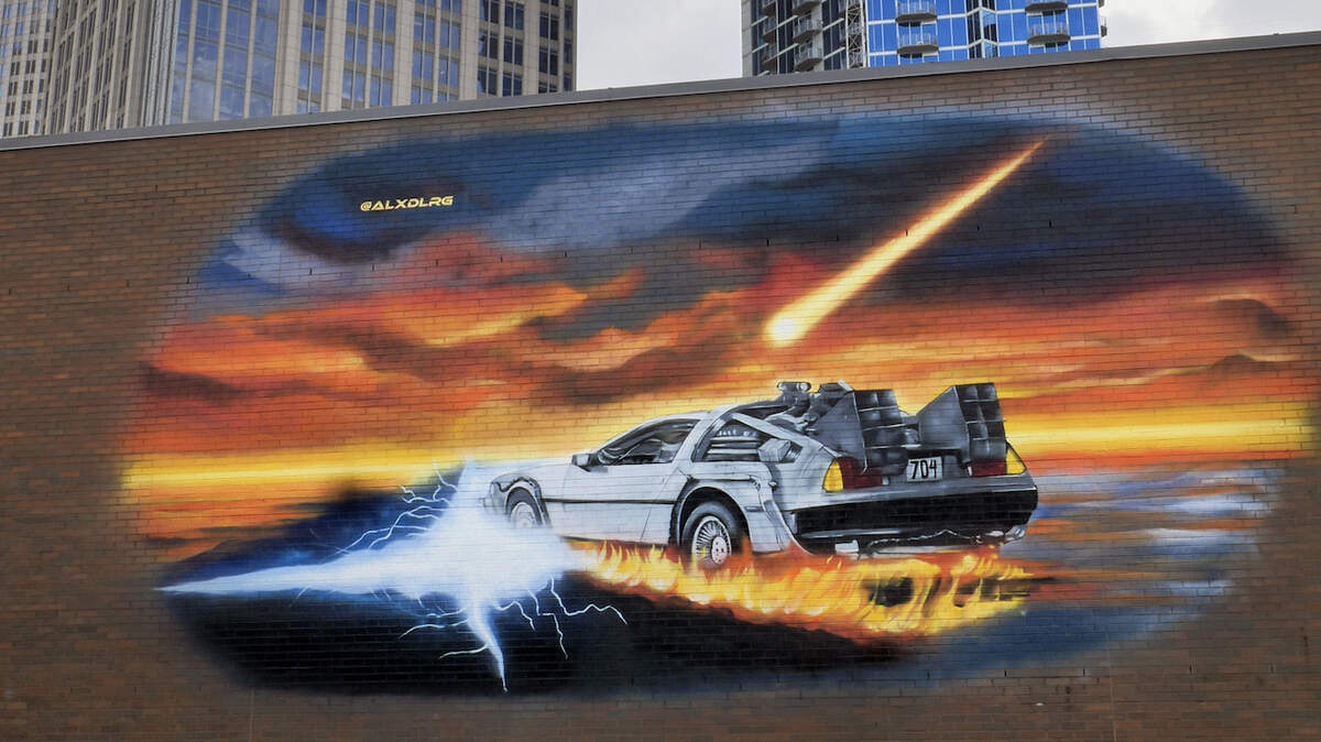 Mural by Alex DeLarge of Charlotte.