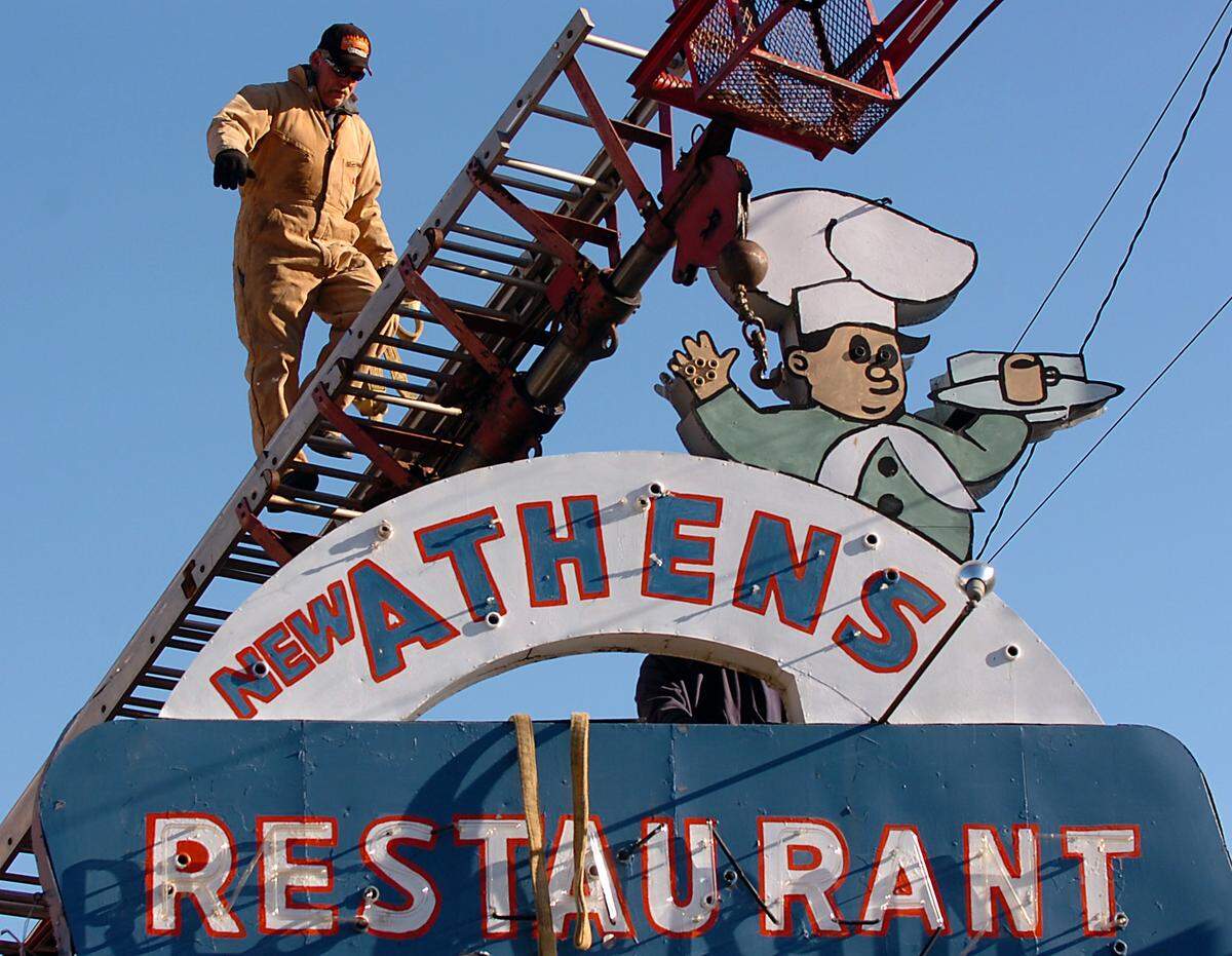 When the Athens closed, part of the expansion of the Central Piedmont Community College expansion in 2006,  it joined the slow, steady decline in Charlotte’s original Greek-owned family restaurants.