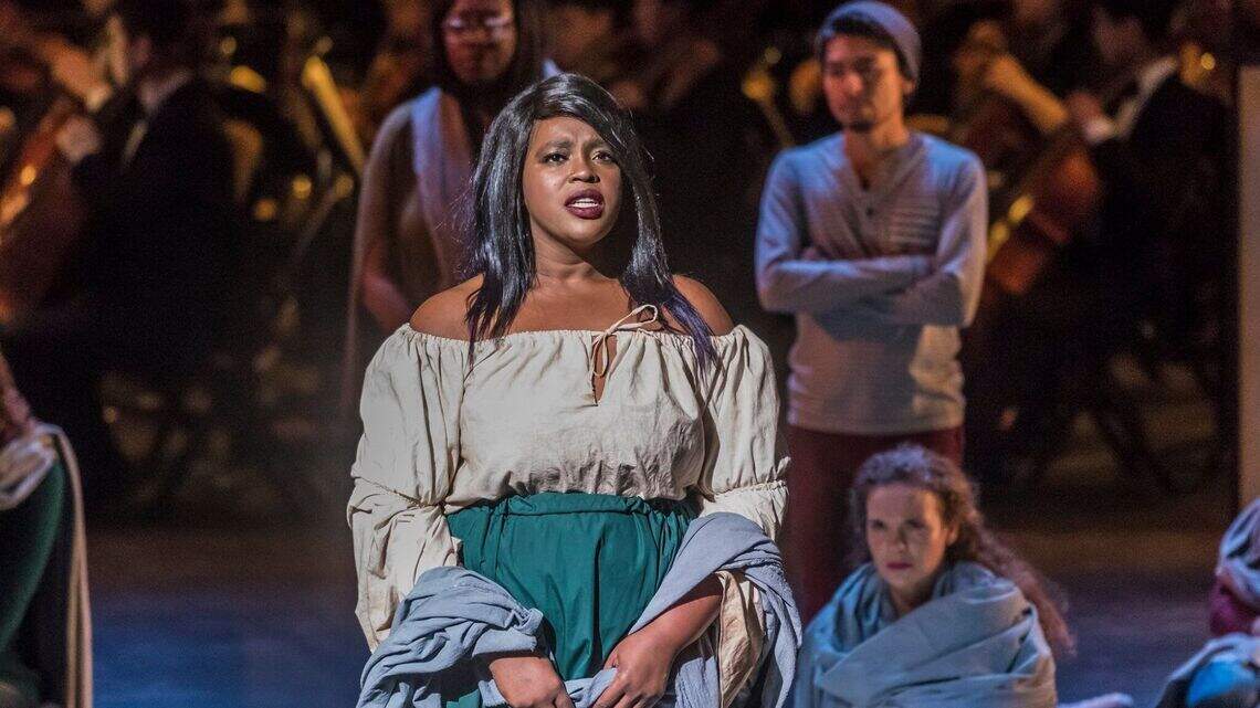 Her two worlds, opera singer and Harris Teeter pharmacy tech, intertwine during COVID
